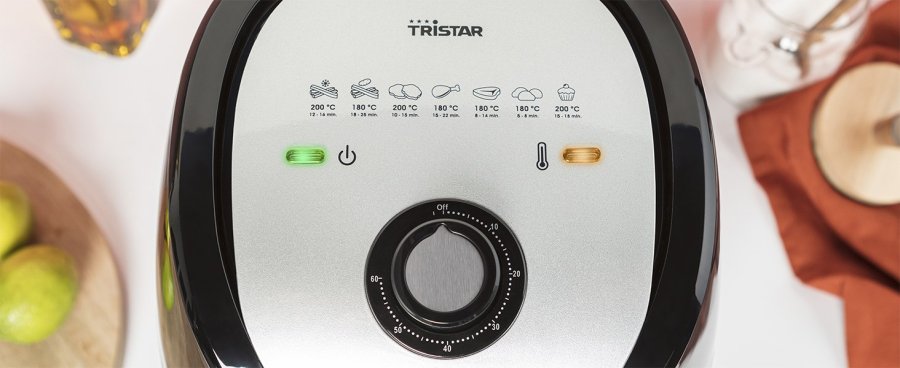 Tristar FR-6994 frituregryde Enkelt 4,5 L Enkeltstende 1500 W Varmluftsteger Sort, Slv #28
