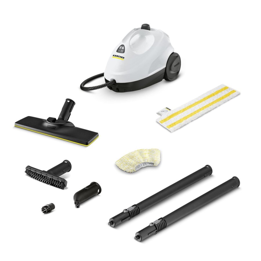 Krcher SC 2 EasyFix Cylinderdamp rengringsmiddel 1500 W Sort, Hvid #1