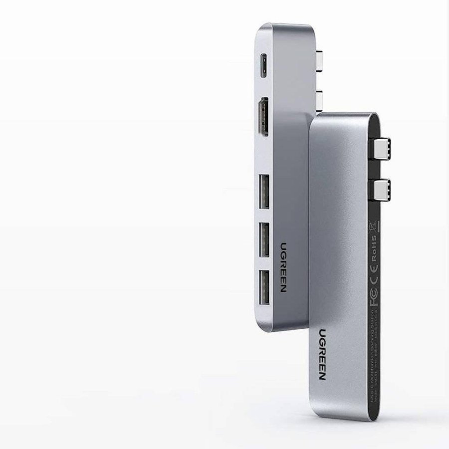 Ugreen 60559 dockingstation USB 3.2 Gen 1 (3.1 Gen 1) Type-C S�lv #2