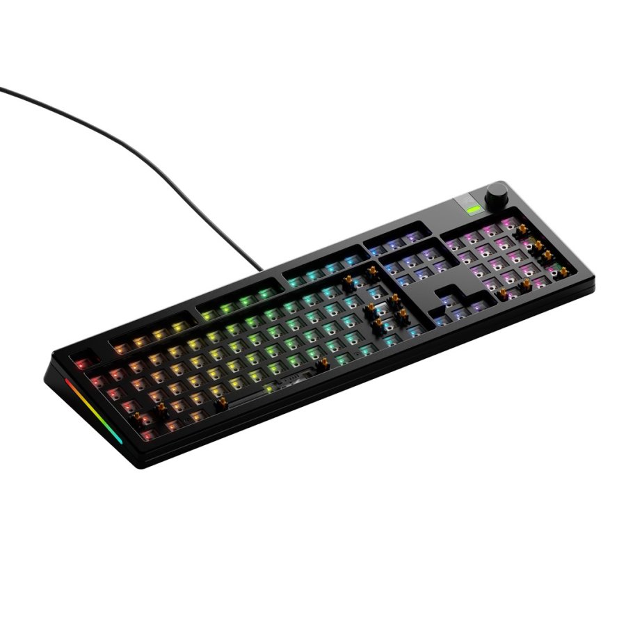 Glorious Gaming GMMK 3 PRO 100% Barebones tastatur Hjem USB Nej Sort #1