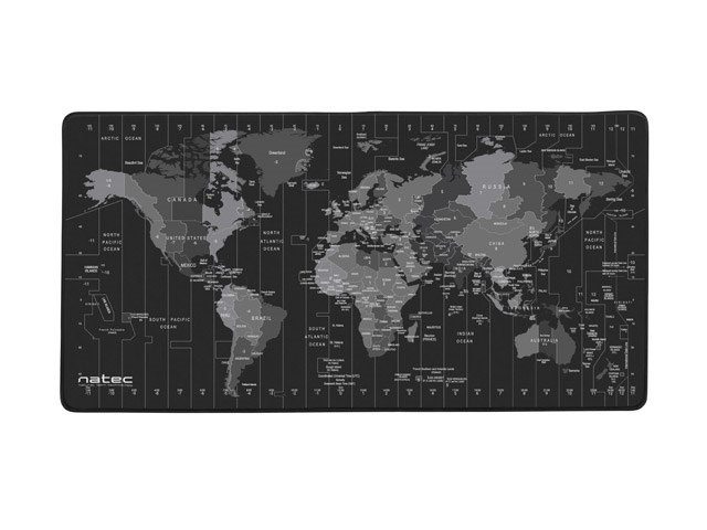 Gaming-musemtte Natec Time Zone Map Maxi Sort #1