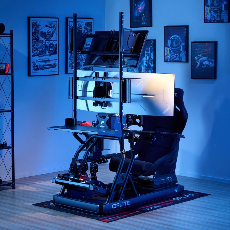 Oplite 100737 Monitor stativ til fly/racerl�b simulator #6