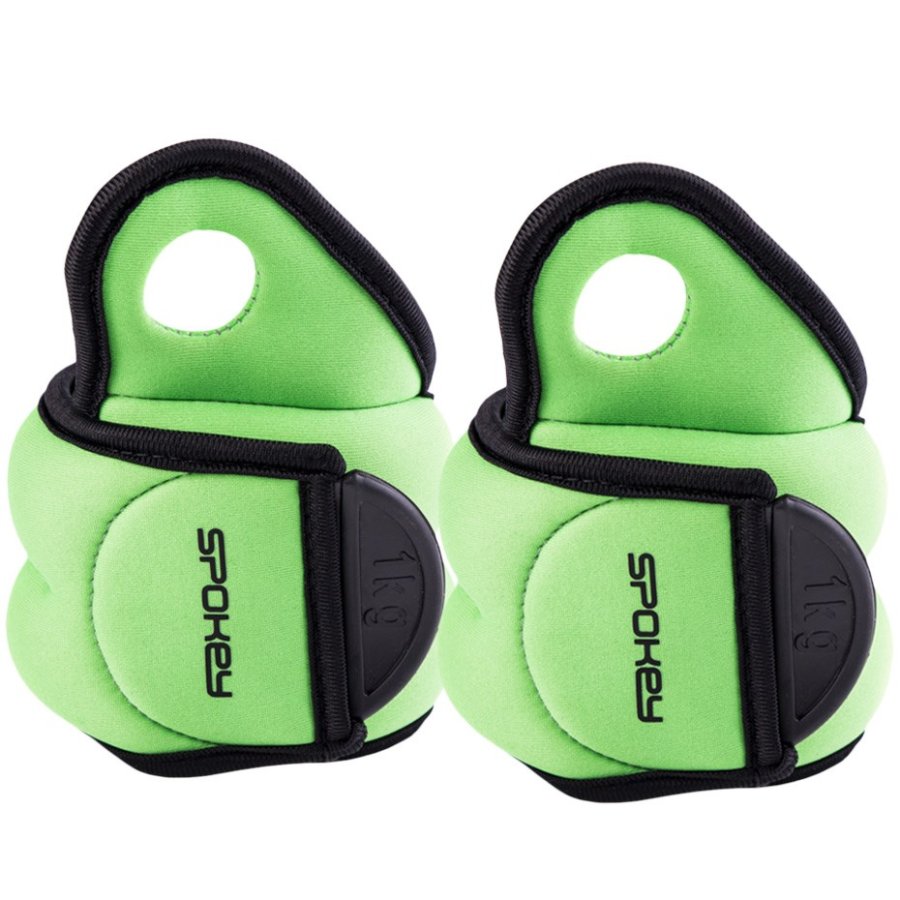 Hand weights Spokey Com Form IV 2x1kg green 920911 #4