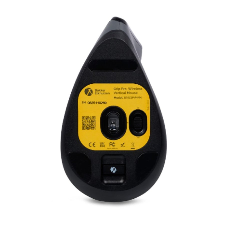 BakkerElkhuizen Grip Pro mus Kontor H�jre h�nd RF tr�dl�st Optisk 2400 dpi #7