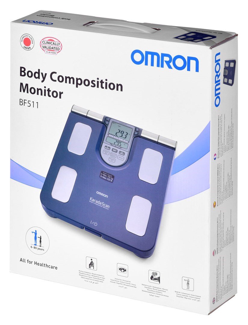 Omron BF511 Firkant Bl Elektronisk personlig vgt #12