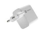 NATEC RIBERA GAN OPLADER 1X USB-A + 1X USB-C 45W HVID #8