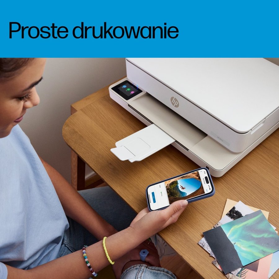 HP ENVY 6120e Trdlst All-in-One Farve Printer, Instant Ink; Fotoudskrivning #4