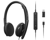 Lenovo 4XD1M45626 hovedtelefoner/headset Ledningsfrt USB Type-C Sort #1