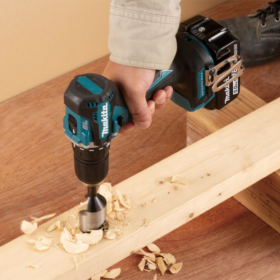 Makita DDF487RAJ elektrisk skruetrkker & slagbor 1700 rpm Sort, Grn #12