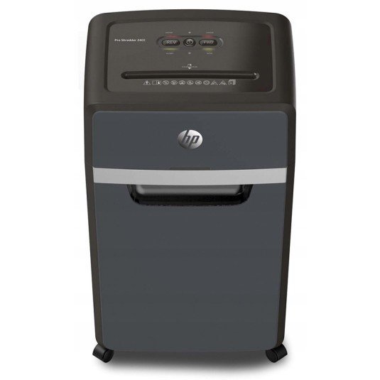 HP PRO SHREDDER 24CC, P-4, 24 kort, 30 l, mrkegr #4