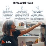 Poly Blackwire 3225 USB-C-stereoheadset + 3,5 mm stik +USB-C/A-adapter (bulk) #1