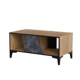 Cama Sofabord/latrin OVO 90x50xH39 eg/beton #1