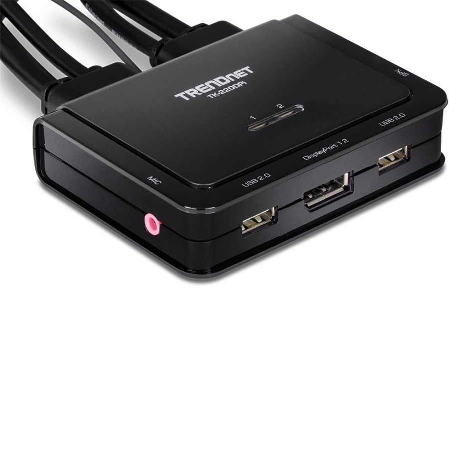 Trendnet TK-220DPI KVM Switch Sort #5