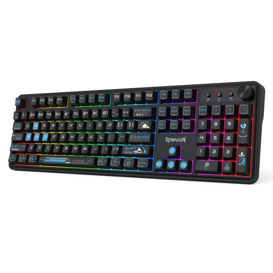 REDRAGON K526BB-WL tastatur Sort #3