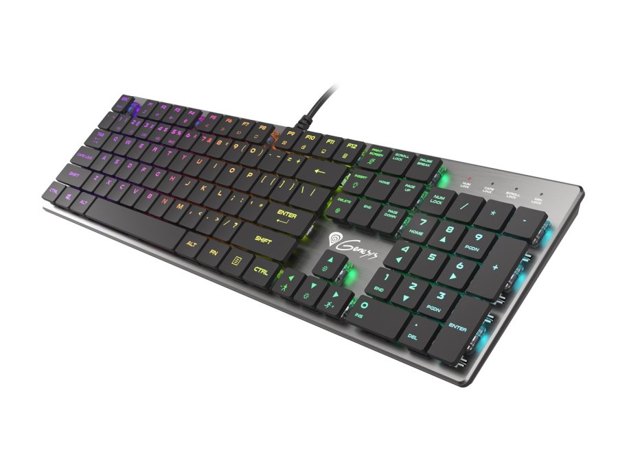 GENESIS Thor 420 RGB tastatur Spil USB QWERTY US International Slv #4