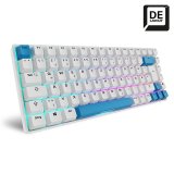 Sharkoon SKILLER SGK50 S3 PBT tastatur Spil USB QWERTZ Tysk Hvid #3
