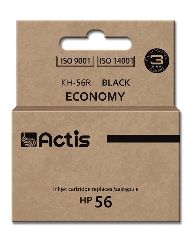 Actis KH-56R Blk (erstatning HP 56 C6656A; Standard; 20 ml; sort) #1