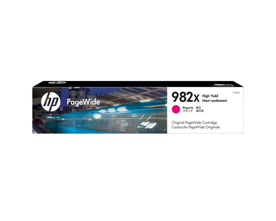 HP Original 982X PageWide-patron med h�j kapacitet, magenta #1