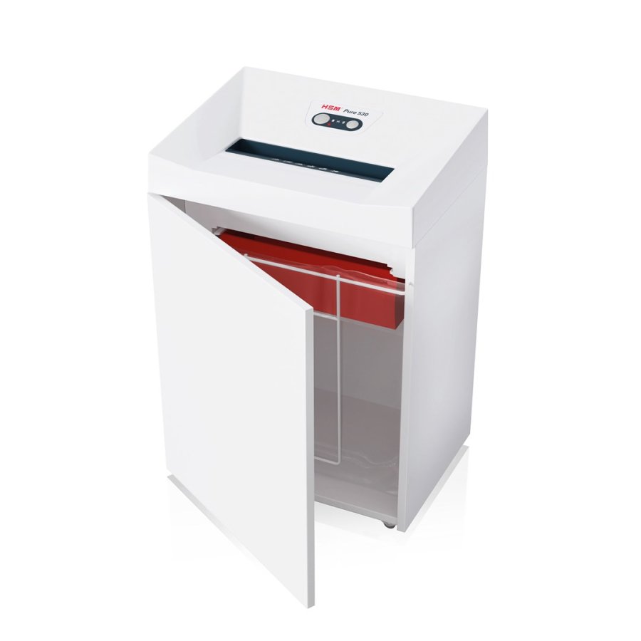 HSM Pure 530 papirmakulator Delvist makulering 55 dB 30 cm Hvid #8