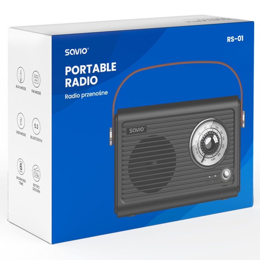 Savio RS-01 radio Brbar Sort #2