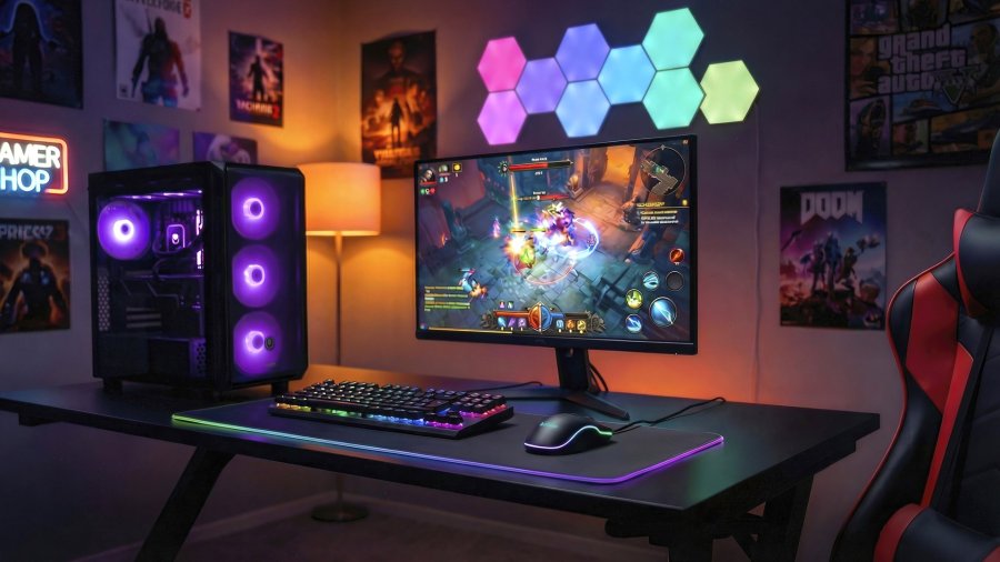 Kablet USB-mus med opvarmning Activejet AMY-W390 #7