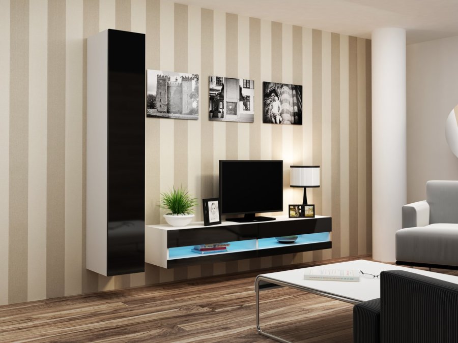 Cama RTVVIGO180N b/c TV stativ & underholdningscenter 2 hylder #2