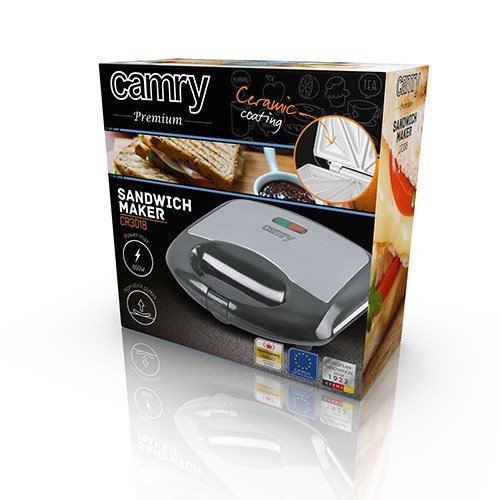 Camry Premium CR 3018 sandwichtoaster 700 W Sort, Slv #5