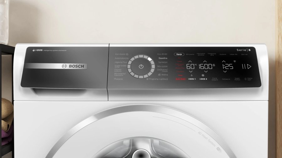 Bosch Serie 8 WGB256A9NL vaskemaskine Front-l�sning 10 kg 1600 rpm Hvid #3