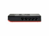 LevelOne GSW-0507 netv�rksswitch Ikke administreret Gigabit Ethernet (10/100/1000) Sort, R�d #4