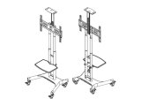 Multibrackets 2319 tv-beslag 152,4 cm (60