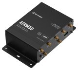 Teltonika ATRM50 5G Router for Transportation, Ultra-High Cellular Speeds, M12 CONNECTORS, DUAL SIM & eSIM, EN 45545-2 and EN 50155, PSU not included tr�dl�s router Gigabit Ethernet Dual-band (2,4 GHz / 5 GHz) Sort #7