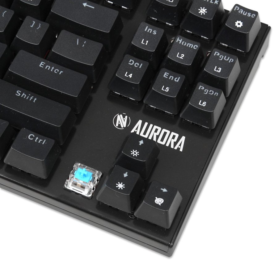 iBox IKGMK2R tastatur Spil USB QWERTY US engelsk Sort #10