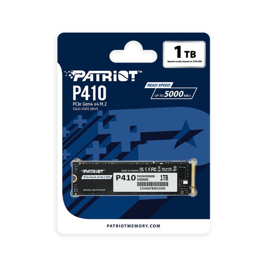 Patriot Viper P410 M.2 PCI-Ex4 NVMe 1.4 1TB 5GB/s #4