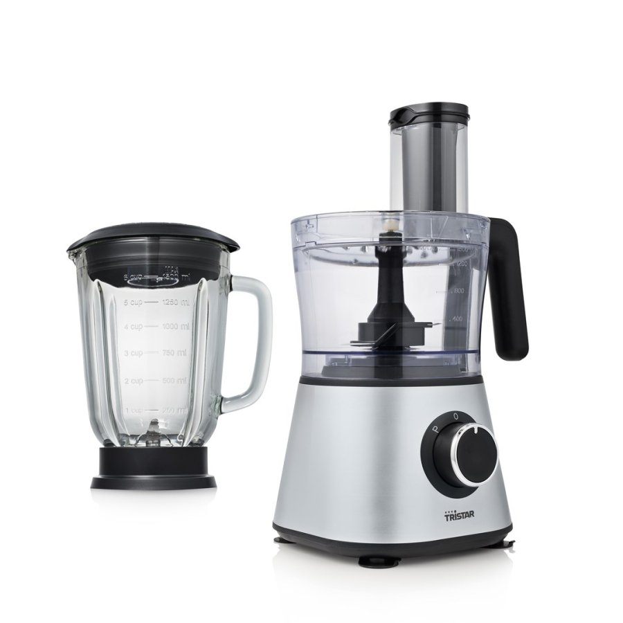 Tristar MX-4823 foodprocessor 600 W 1,5 L Sort, Rustfrit stl, Transparent #19