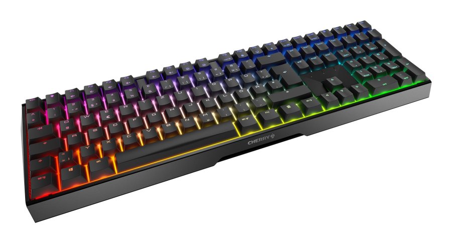 CHERRY MX 3.0S RGB tastatur Spil USB QWERTZ Tysk Sort #3
