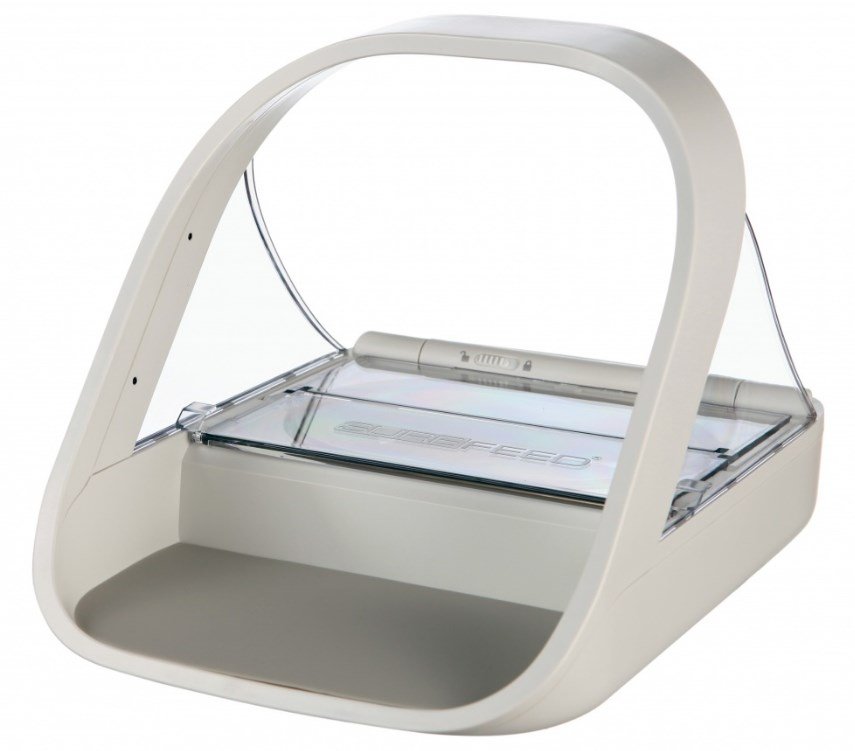 SureFlap MPF001 vandsk�l og foderautomat til hund og kat Plast Hvid Automatisk foderautomat til k�ledyr #4