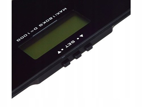 Esperanza EBS018K badevgt Rektandel Sort Elektronisk personlig vgt #4