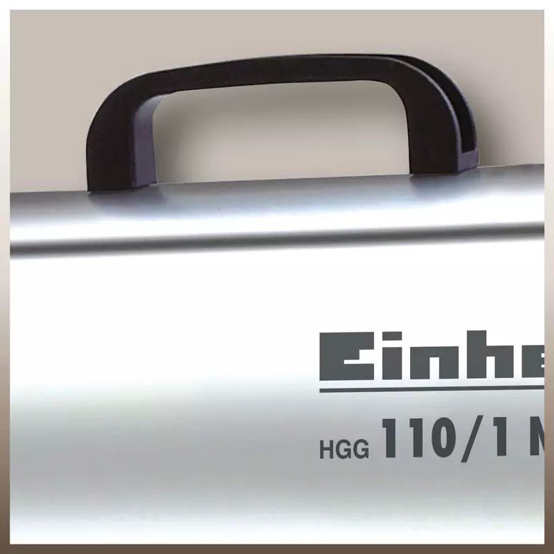 Einhell HGG 110/1 Niro Varmluftspistol 30 W Sort, Slv #33