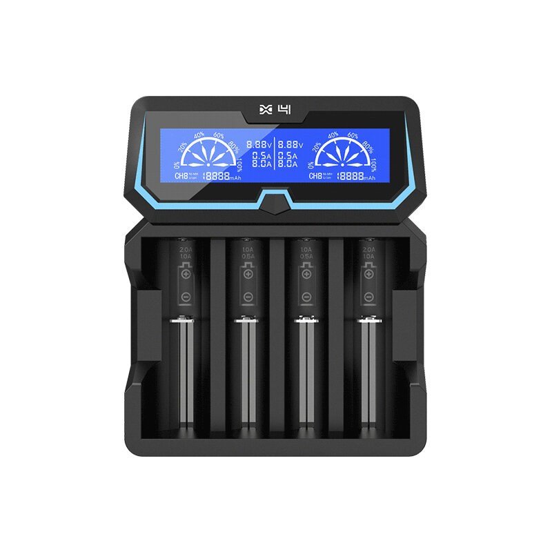 XTAR X4 Li-ion 18650 cylindrisk batterioplader #1