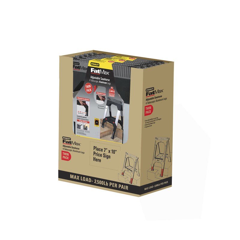 Stanley 1-92-980 savbuk 2 stk Aluminium Sammenfoldelig #3