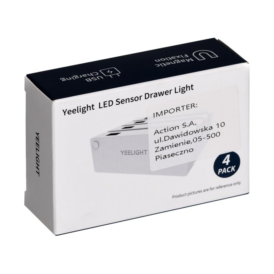 Yeelight YLCTD001-4 stk. sensor skuffelys LED skuffelys med bevgelsessensor (4 stk.) #7