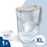 BRITA Style ESSENTIAL XL sandfarvet filterkande + MX Pro Pure Performance filter #7