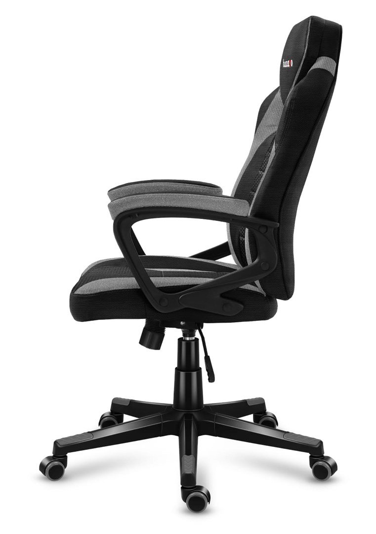 Huzaro FORCE 2.5 GREY MESH Gaming lnestol Trdsde Sort, Gr #5