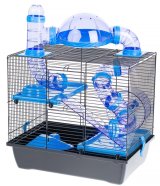 INTER-ZOO Rocky + Terrace blue - bur til en hamster #1