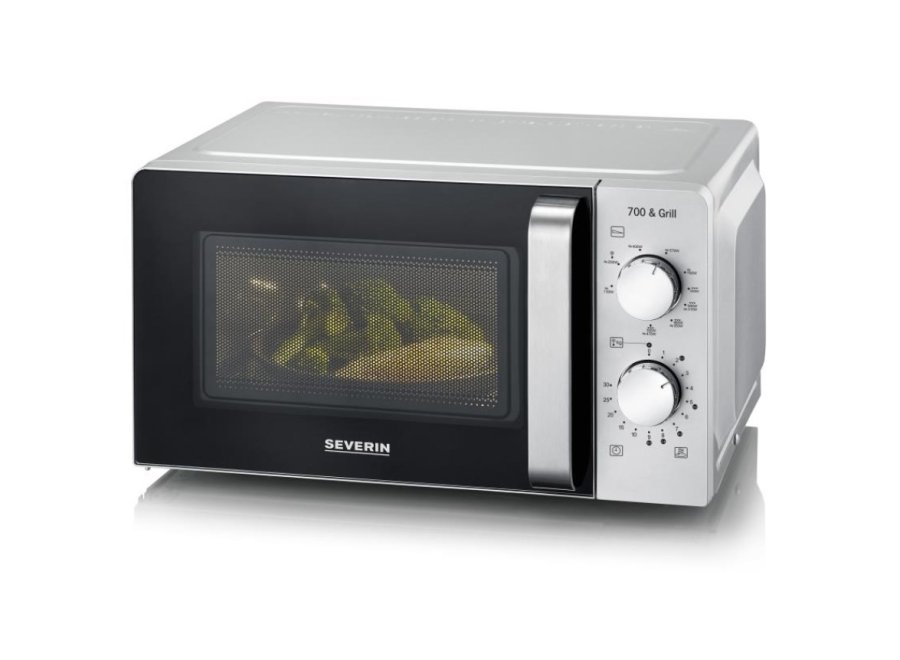 Severin MW 7780 mikroblgeovn Sort, Slv Grill mikroovn Bordplade 17 L 700 W #9