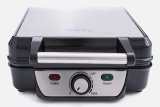 Fabrilamp P032CR3025 vaffeljern 2 vaffel/vafler 1500 W Sort, Nikkel #57