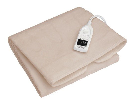 Camry Premium CR 7407 varmelagen og -pude Elektrisk sengevarmer 60 W Beige Fleece #1