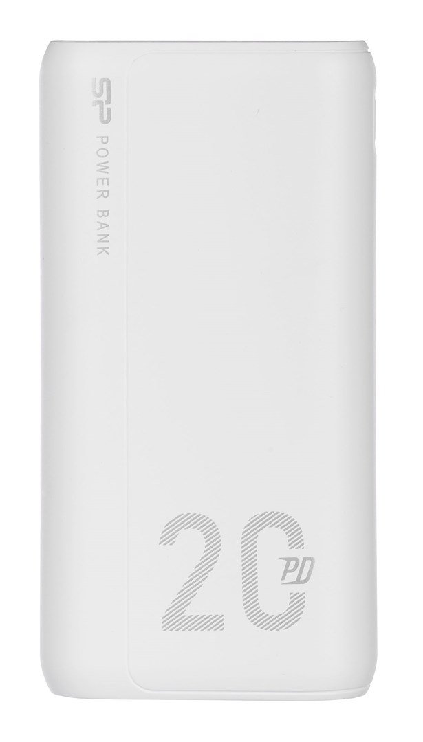 SILICON POWER QS15 Powerbank Eksternt batteri 20000 mAh 2x USB QC 3.0 1x USB-C PD (SP20KMAPBKQS150W) Hvid #5