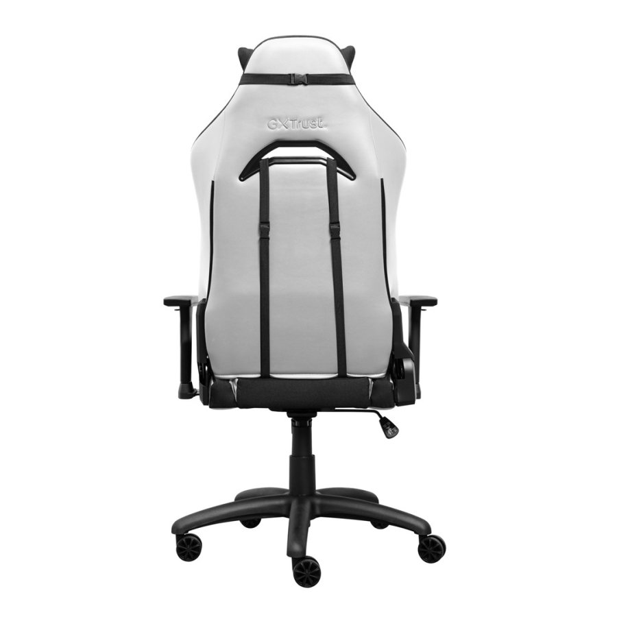 Trust GXT 714 RUYA Universal gamingstol Sort, Hvid #5