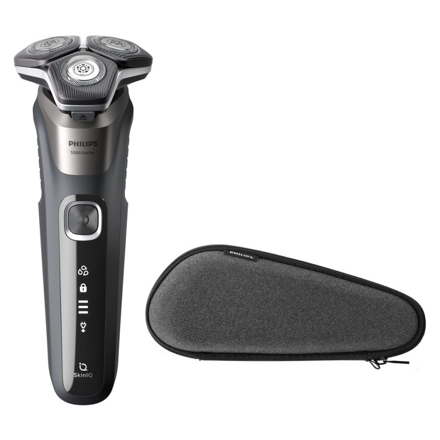 Philips SHAVER Series 5000 S5887/30 barbermaskine til ham Rotations shaver Trimmer Sort, Gr #1